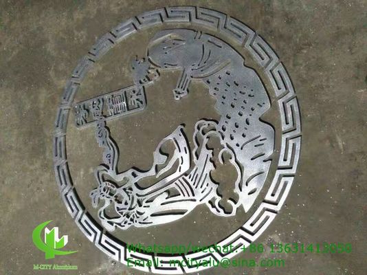 Хорошая цена 3 мм толщины порошкообразной покрытой алюминиевой перфорированной панели с лазерным режущим механизмом для декорации фасадов онлайн