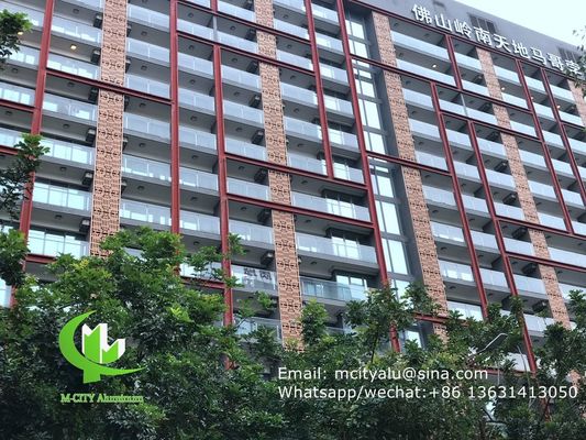 Хорошая цена 2.5 мм толщины порошковое покрытие алюминиевого фасадной панели с пользовательскими узорами для декорации шторы онлайн