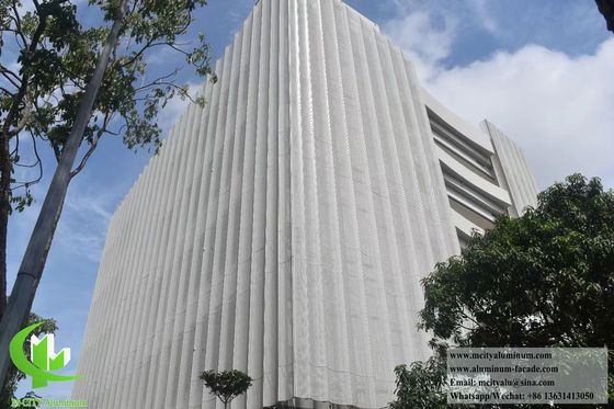 Хорошая цена Перфорированная алюминиевая фасадная панель с ЧПУ-гравировкой и порошковым покрытием в настраиваемых цветах RAL онлайн