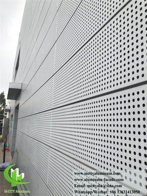 Хорошая цена CNC Punching Aluminum Solid Panel with Powder Coated Finish for External Wall Facades in 1200x2400mm (СПК с пробиванием из алюминия с порошкообразным покрытием для фасадов наружных стен размером 1200x2400 мм) онлайн