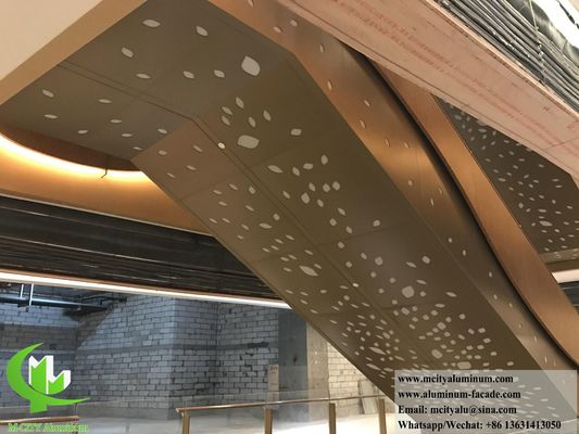 Хорошая цена Декоративные металлические экраны Алюминиевые панели Лазерный вырезаный рисунок ПВДФ покрытие онлайн