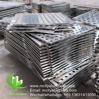 Хорошая цена Порошковое покрытие алюминиевой перфорированной панели с настраиваемыми цветами RAL и ЧПУ-штамповкой для облицовки фасадов онлайн