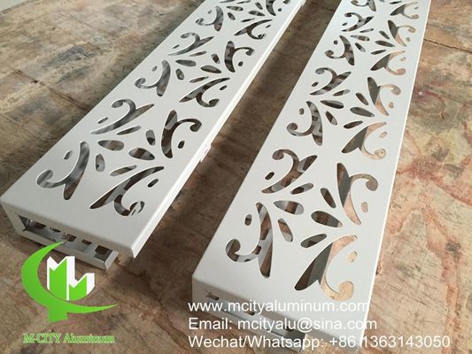 Хорошая цена Порошковое покрытие перфорированной алюминиевой фасадной панели с индивидуальными цветами RAL и ЧПУ-штамповкой для архитективной облицовки онлайн