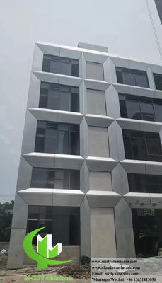 Хорошая цена Алюминиевая фасадная облицовка для устойчивых к погодным условиям и малообеспеченных зданий онлайн