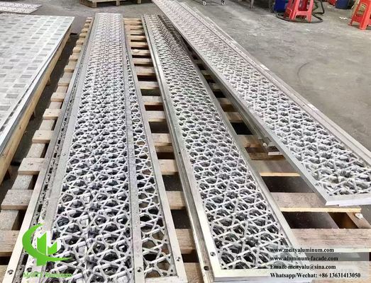 Хорошая цена Экран из алюминия, вырезанный лазером, перфорированный металл 10 мм, перегородка онлайн