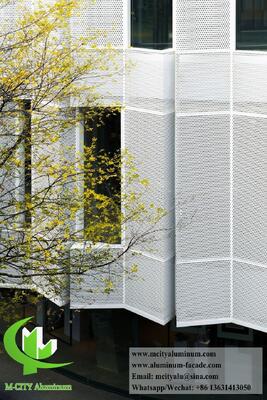 Хорошая цена Индивидуальный размер, система фасадов из алюминиевого сплава 3003 с ПВДФ-покрытием для подрядчиков - панели напрямую от производителя онлайн