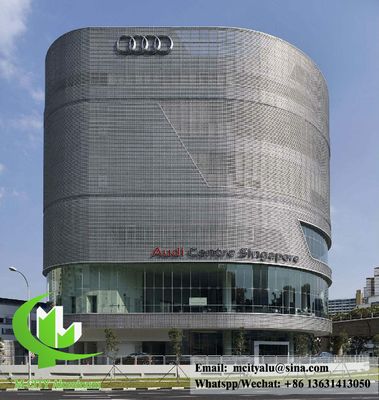 Хорошая цена Настраиваемая алюминиевая облицовочная панель с PPG краской для фасада здания толщиной 1,5-10 мм онлайн