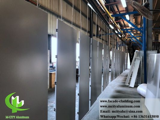 Хорошая цена Порошно покрытая перфорированная алюминиевая фасадная панель с настраиваемыми цветами RAL для облицовки зданий онлайн