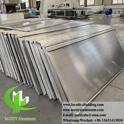 Хорошая цена 3 мм ПВДФ покрытый перфорированный алюминиевый фасад с пользовательским дизайном CNC в любом цвете RAL онлайн