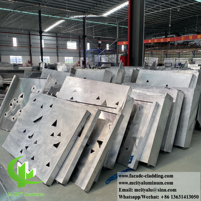 Хорошая цена Лазерно-резанная металлическая фасадная панель с полыми декоративными рисунками в алюминиевом сплаве и покрытой порошком отделкой, стандартный размер 1200x2400 мм онлайн