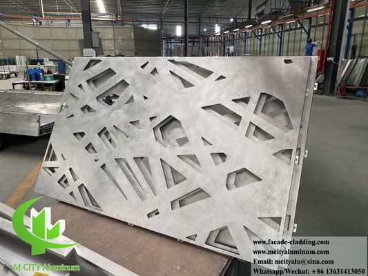 Хорошая цена Лазерно резанные металлические экраны алюминиевые панели с узорами дизайна, покрытые порошком PVDF с цветами онлайн