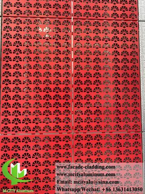 Хорошая цена Ламинированная алюминиевая фасадная панель с порошковым покрытием и настраиваемыми цветами RAL для перфорированной металлической облицовки стен онлайн